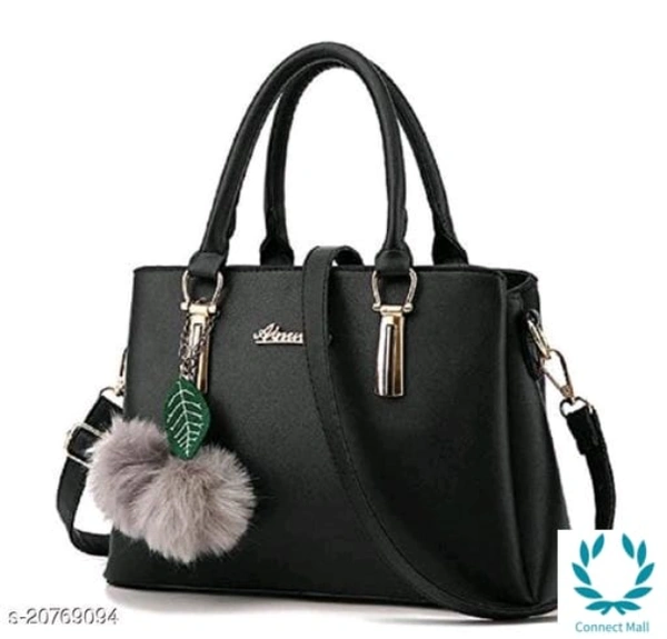 Women Black Hand-held Bag